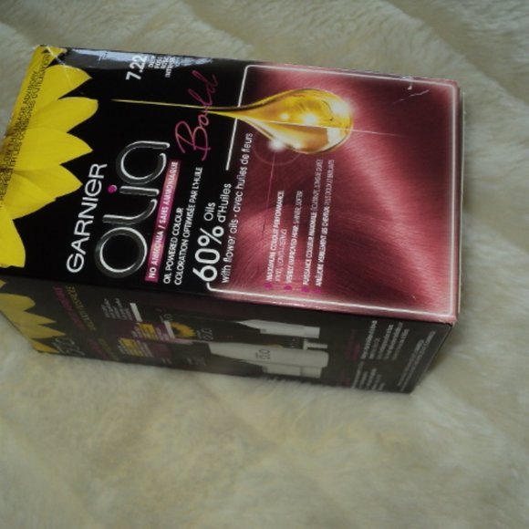 Garnier OLIA 7.22  DEEP ROSE PINK Hair Colour - Picture 5 of 5